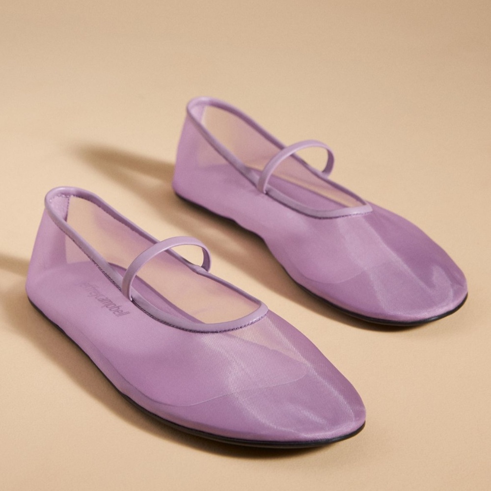 Jeffrey Campbell Purple Flats